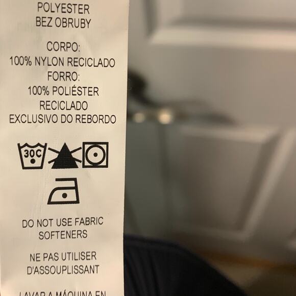 Patagonia Women's Outdoor Everyday Wide Leg Pants Size XXL Smolder Blue Ankle - Picture 9 of 10